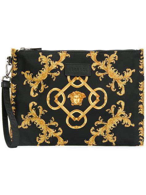 versace clutch bag men